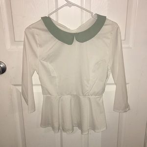 Peplum top